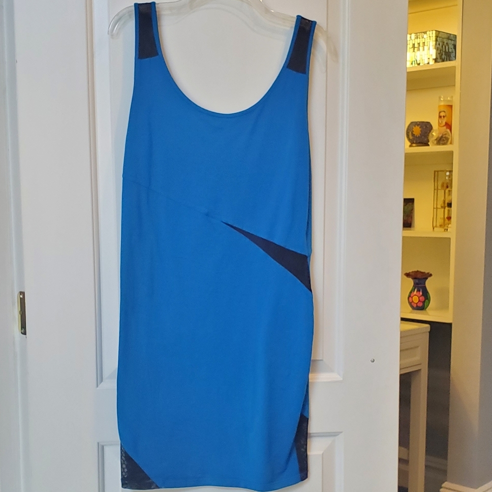 Mesh Detail Bodycon Dress